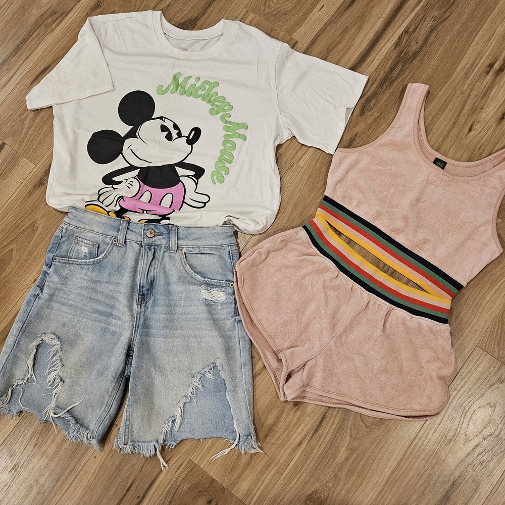 Wild Fable White Mickey Mouse Kids T-Shirt